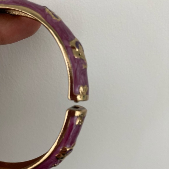 Pair of enamel bangles - Picture 4 of 10